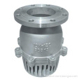 JIS foot valve flange end